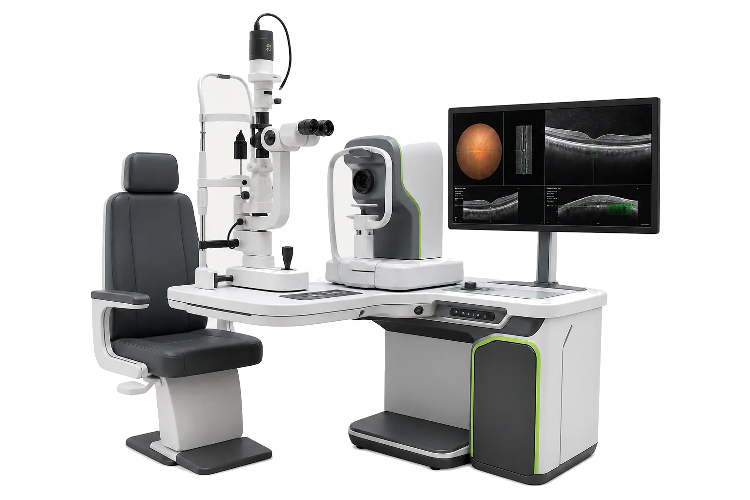 Modern ophthalmic examination and diagnostic workstation supplied in Libya